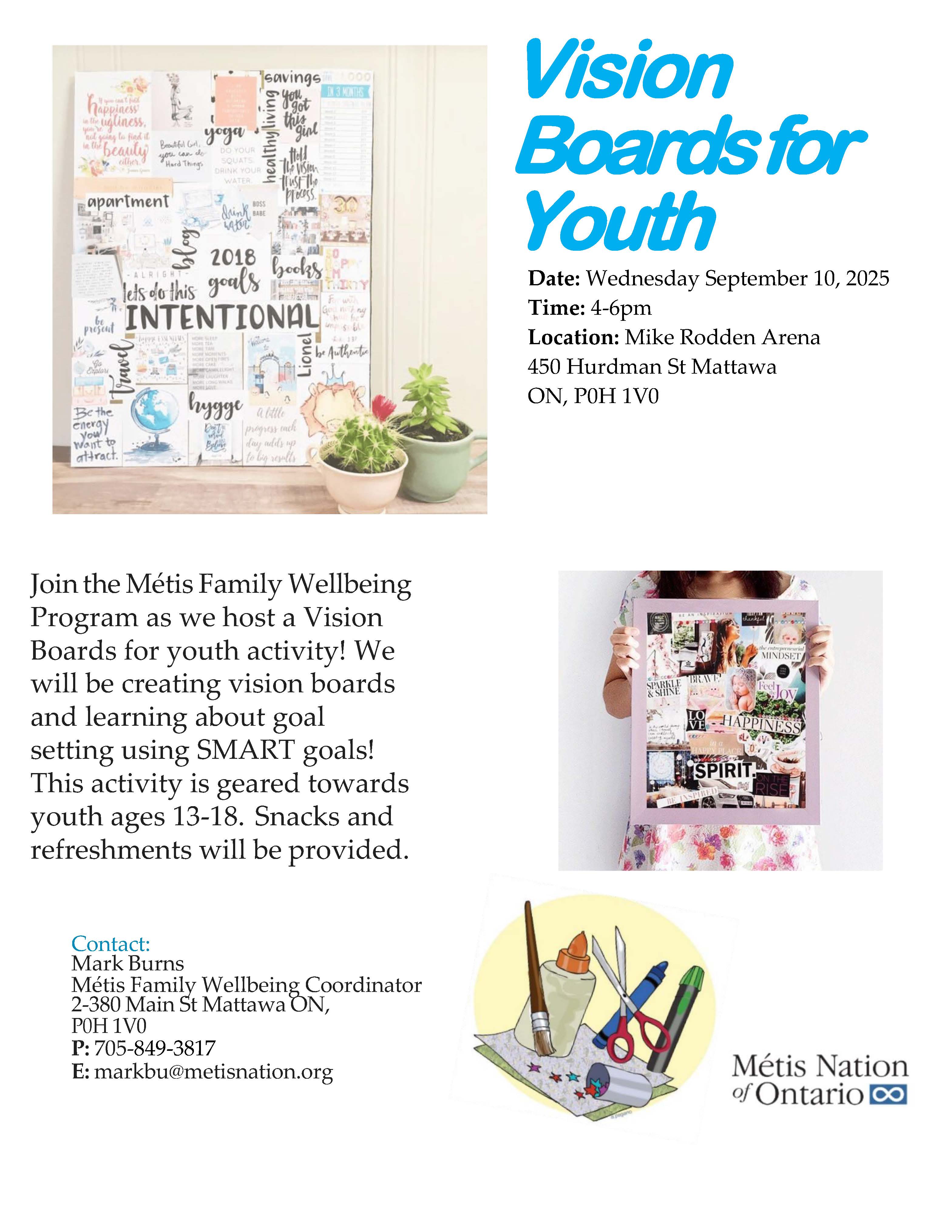 Event image Vision Boards for Youth